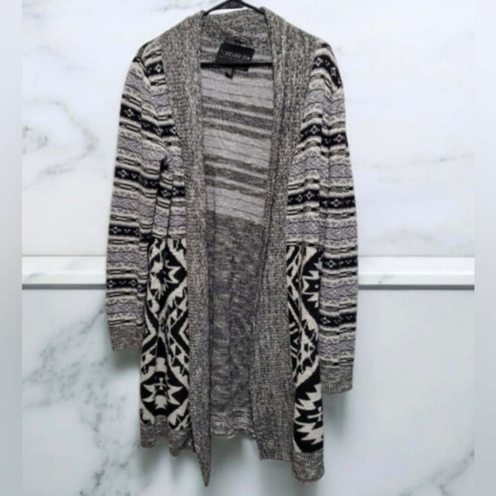 FOREVER 21 + Long Cardigan Duster size 2X